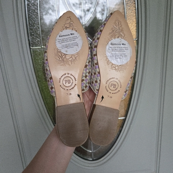 Poppy Barley Market Woven Mules Braided - Picture 5 of 10